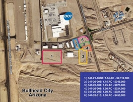 Industrial bulk LND Bullhead City Airpark - 1031 Exchange Property