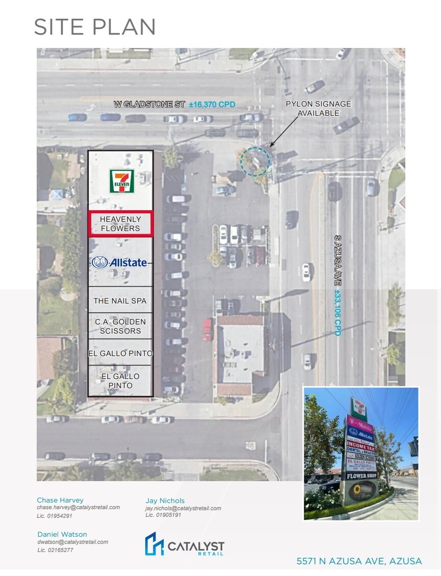 5555 N Azusa, Azusa, CA for lease Floor Plan- Image 1 of 1