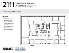 2111 Eisenhower Ave, Alexandria, VA for lease Floor Plan- Image 1 of 1