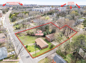 202 College View St, Starkville, MS - aerial  map view - Image1