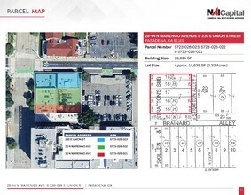 238 E Union, Pasadena, CA - AERIAL  map view