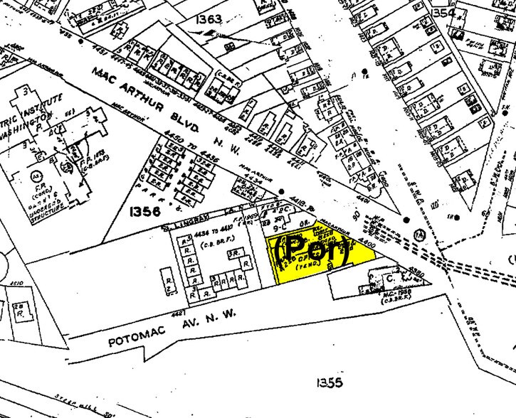 4400 MacArthur Blvd NW, Washington, DC for sale - Plat Map - Image 2 of 27