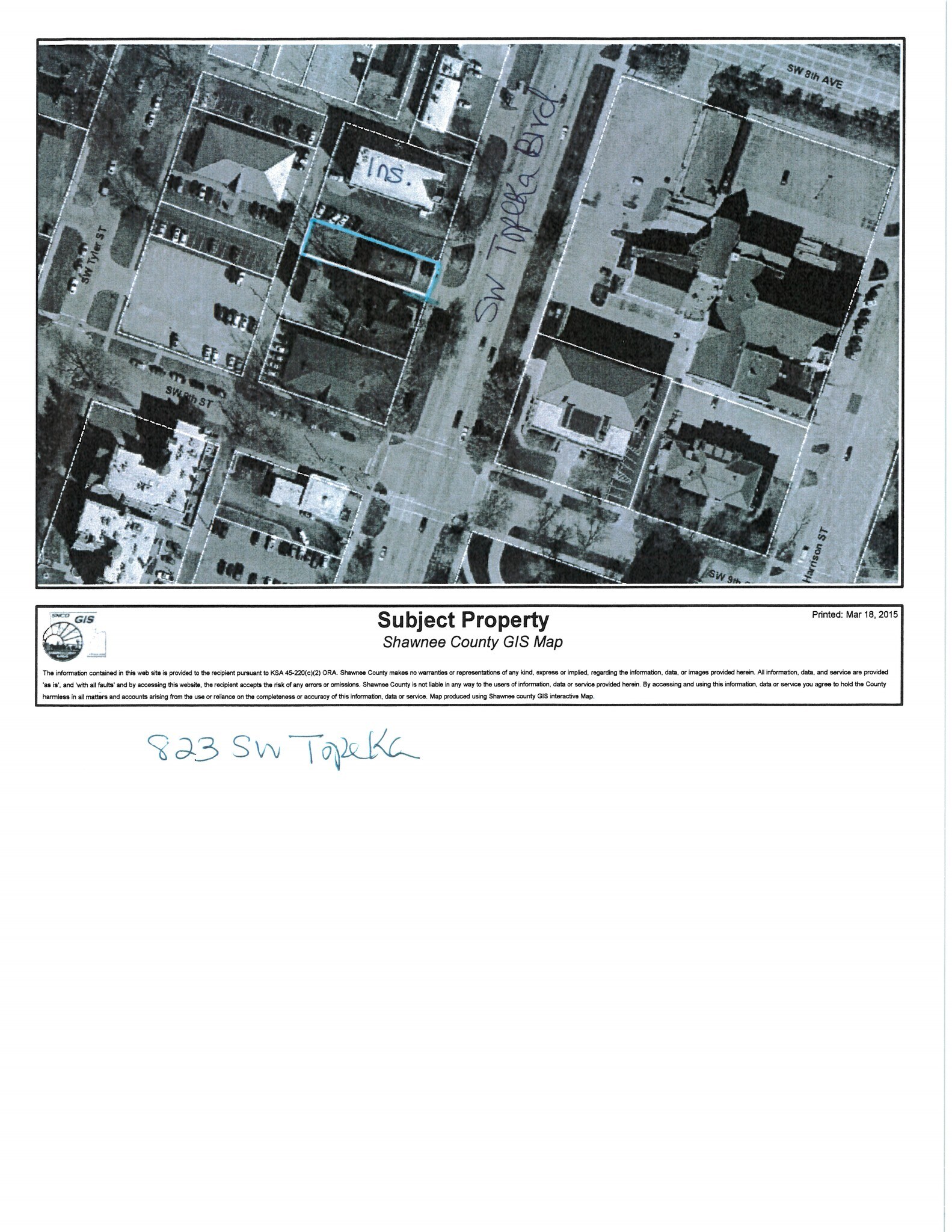 823 SW Topeka Blvd, Topeka, KS for sale Building Photo- Image 1 of 1