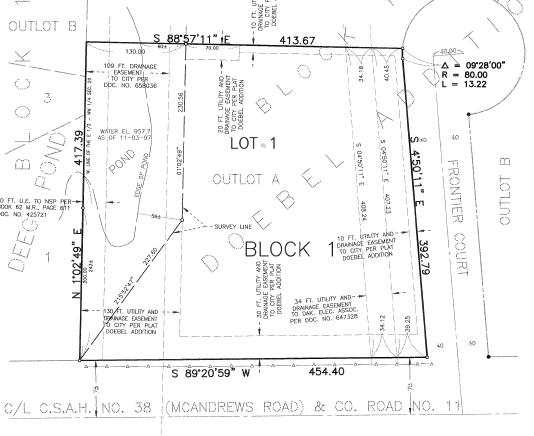 13786 Frontier Ct, Burnsville, MN for lease - Plat Map - Image 2 of 14