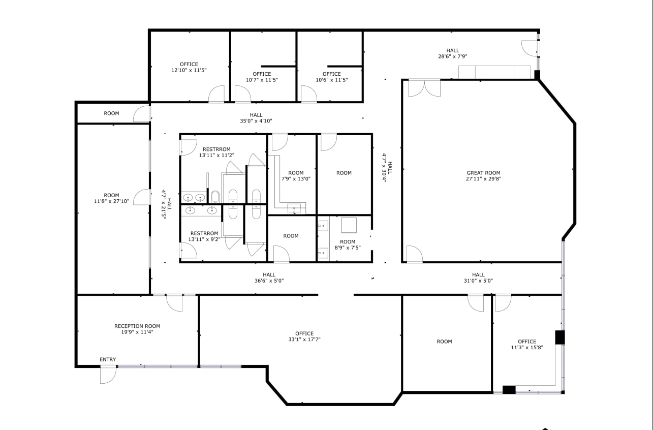 8601 Dunwoody Pl, Sandy Springs, GA for lease Floor Plan- Image 1 of 1