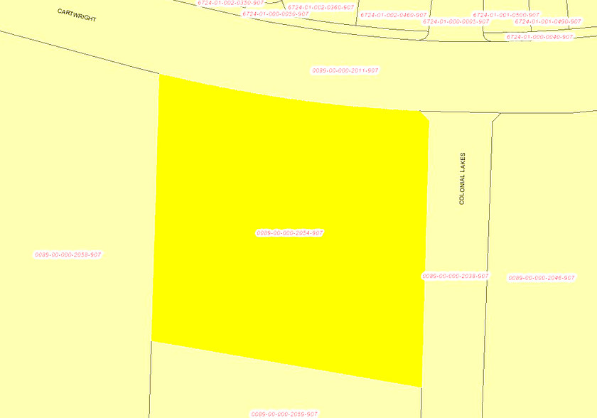 4501 Cartwright Rd, Missouri City, TX for sale - Plat Map - Image 2 of 12