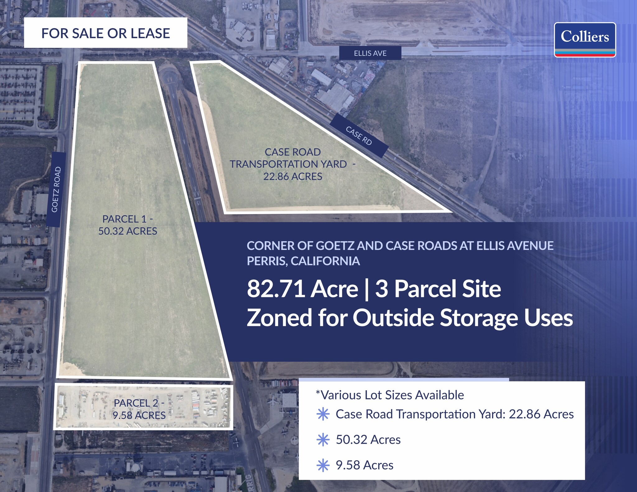 SWC Goetz & Case Rd, Perris, CA for sale Building Photo- Image 1 of 2