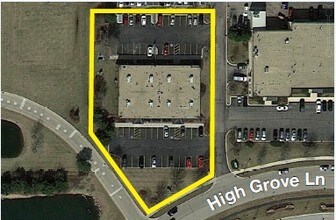 1879-1887 High Grove Ln, Naperville, IL - AERIAL map view