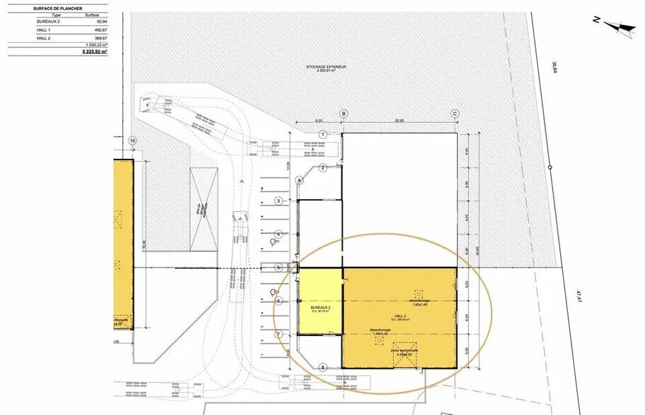 Office in GEISPOLSHEIM for lease - Site Plan - Image 1 of 1