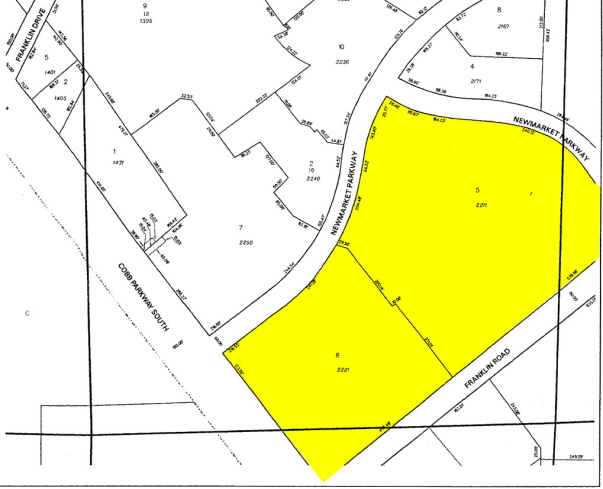 2211 Newmarket Pky SE, Marietta, GA for lease - Plat Map - Image 2 of 9