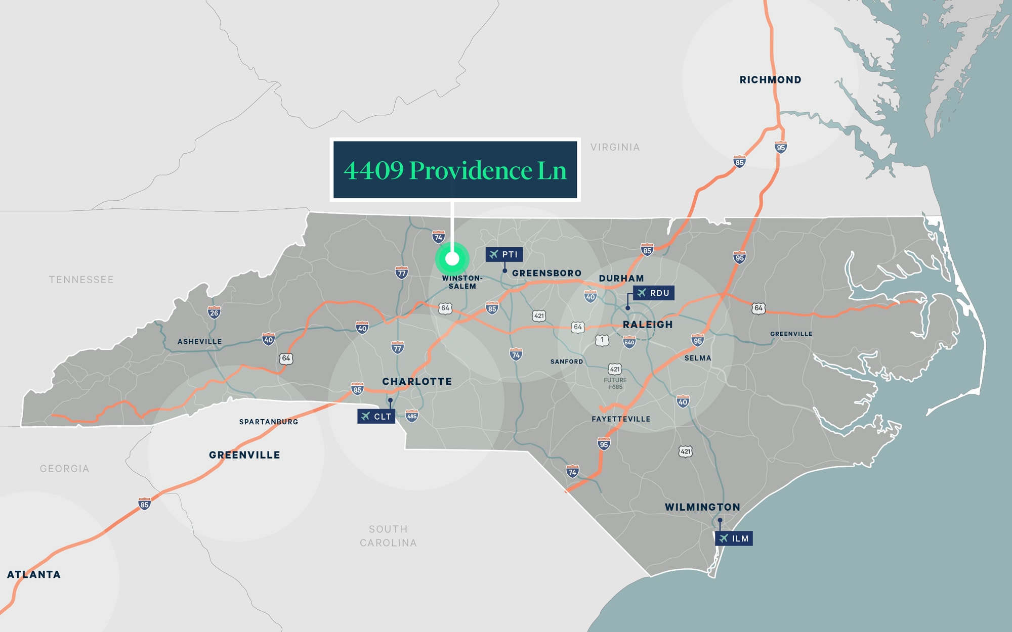 4409 Providence Ln, Winston-Salem, NC for lease Interior Photo- Image 1 of 8