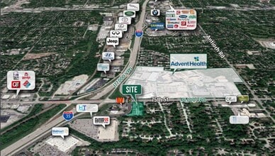 9335 W 75th St, Overland Park, KS - AERIAL map view - Image1