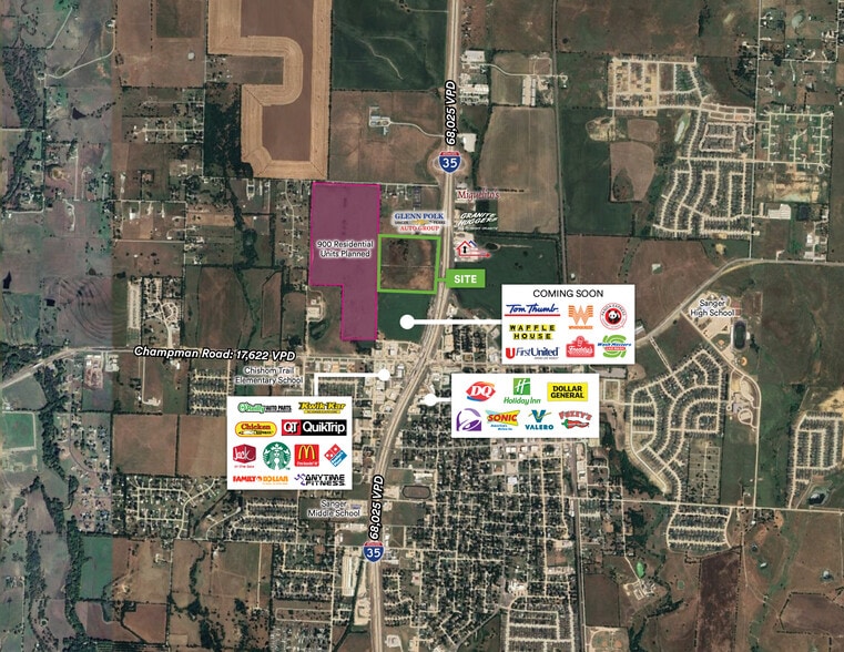 1301 Interstate 35, Sanger, TX for sale - Building Photo - Image 2 of 5