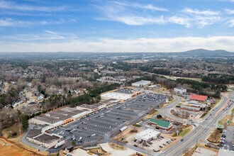 4200 Wade Green Rd, Kennesaw, GA - AERIAL  map view