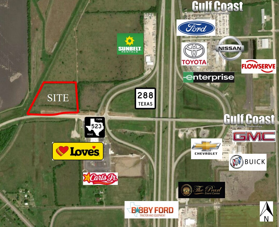 FM 523, Angleton, TX 77515