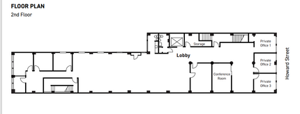 530 Howard St, San Francisco, CA for lease Floor Plan- Image 1 of 1