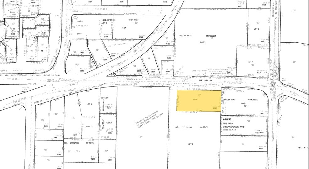 15419 NE 20th St, Bellevue, WA for sale - Plat Map - Image 3 of 27