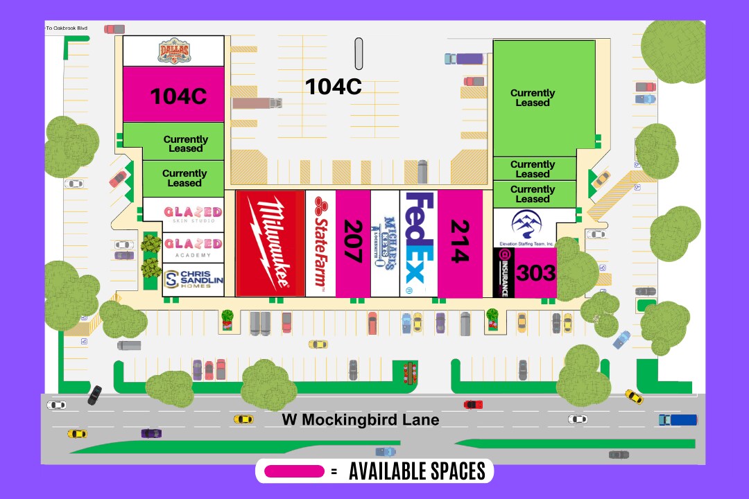 1625 W Mockingbird Ln, Dallas, TX 75235 Office Retail & Flex Spaces