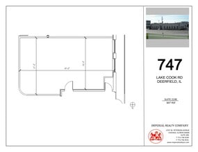 747 Lake Cook Rd, Deerfield, IL for lease Site Plan- Image 1 of 4