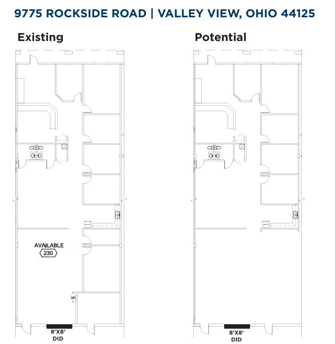 9775 Rockside Rd, Valley View, OH for lease Floor Plan- Image 1 of 1