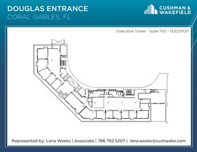 800 S Douglas Rd, Coral Gables, FL for lease Floor Plan- Image 1 of 1