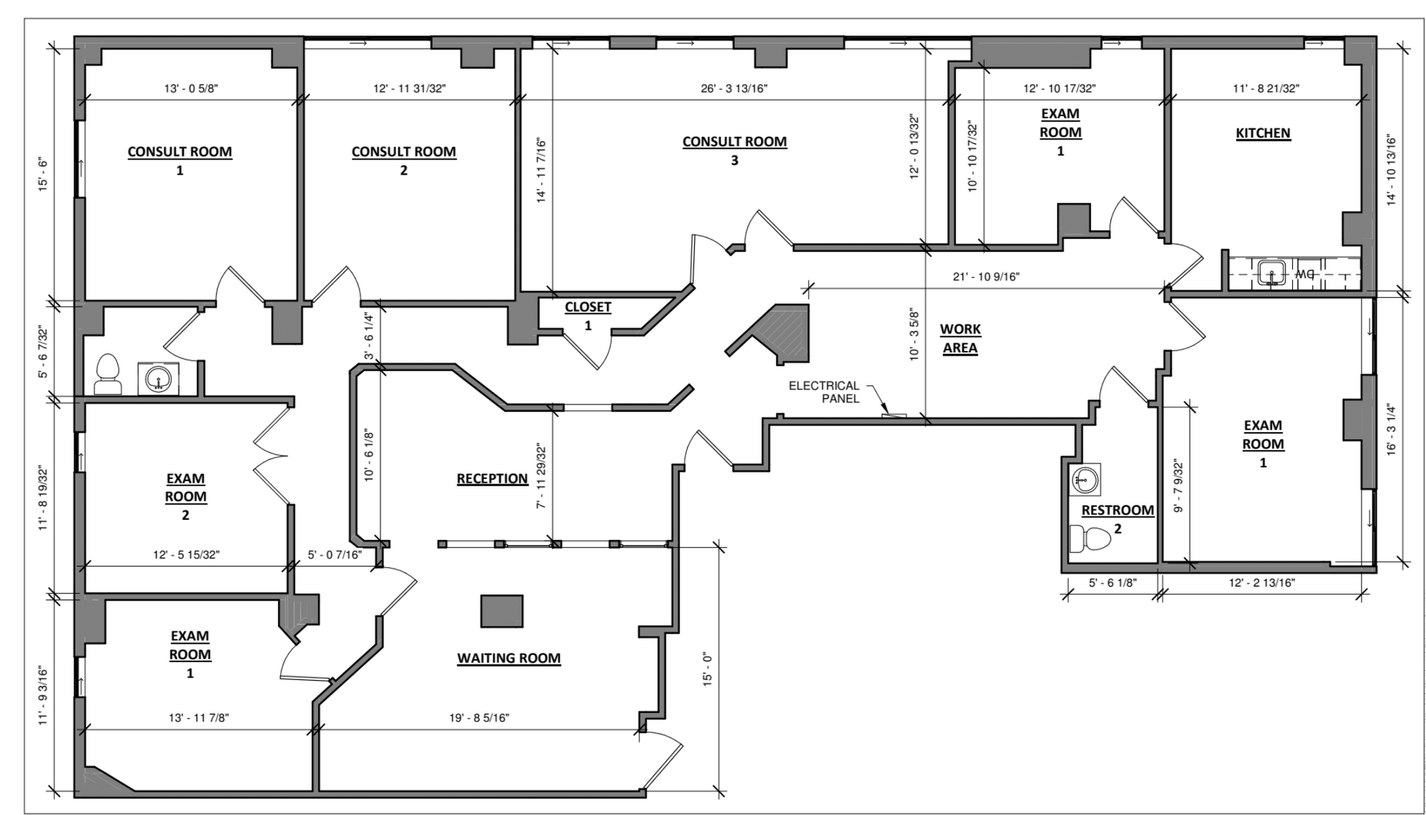 140 Prospect Ave, Hackensack, NJ for lease Floor Plan- Image 1 of 1