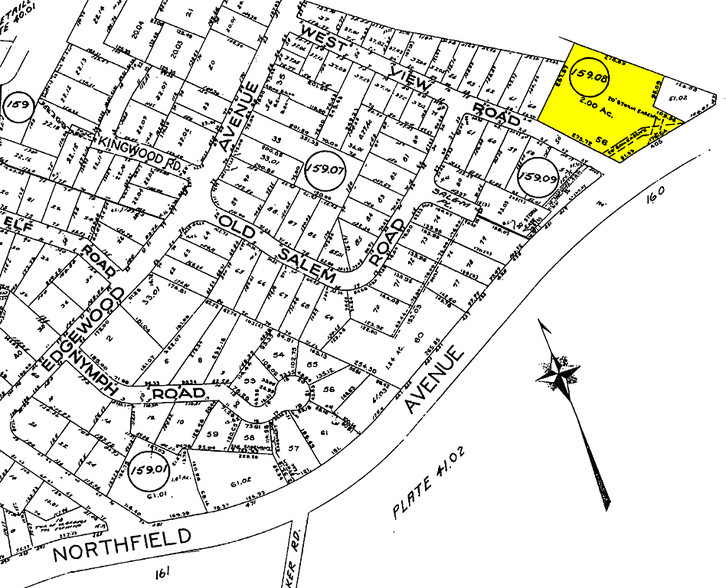 405 Northfield Ave, West Orange, NJ for lease - Plat Map - Image 2 of 9