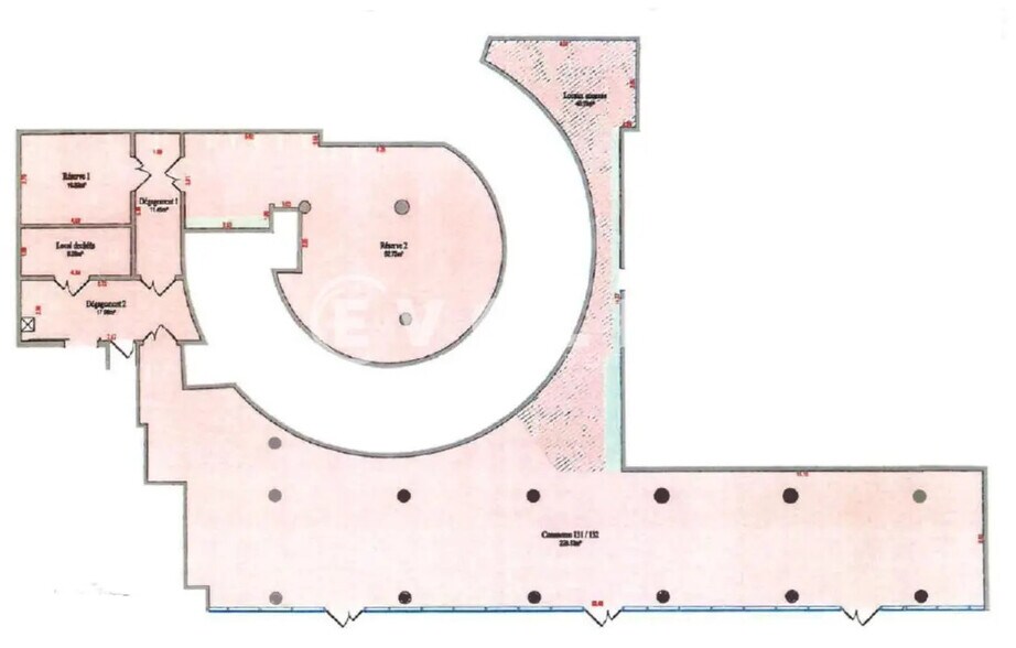 Office in Nanterre for lease - Floor Plan - Image 3 of 3