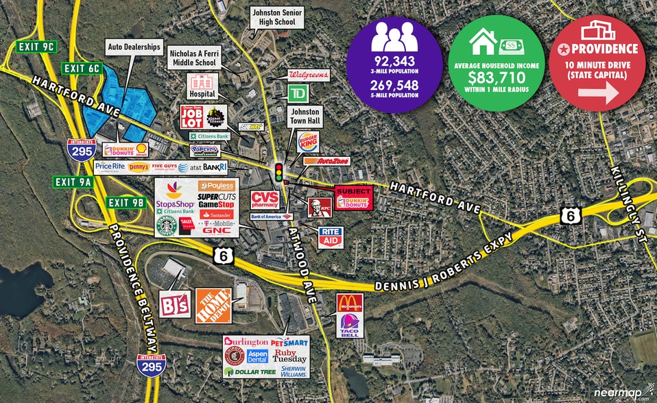 1491 Atwood Ave, Johnston, RI 02919