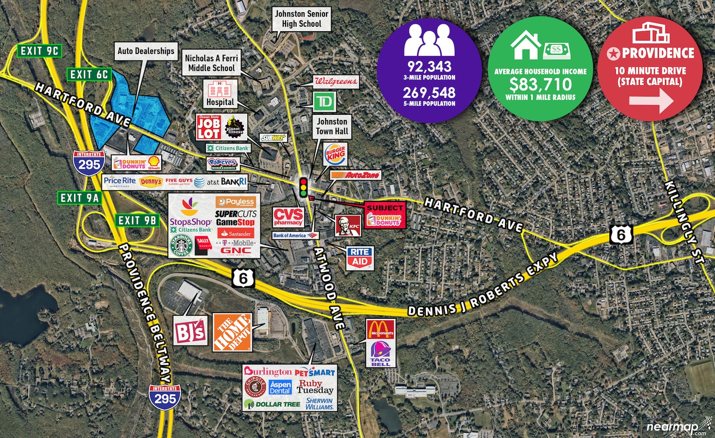 1491 Atwood Ave, Johnston, RI 02919