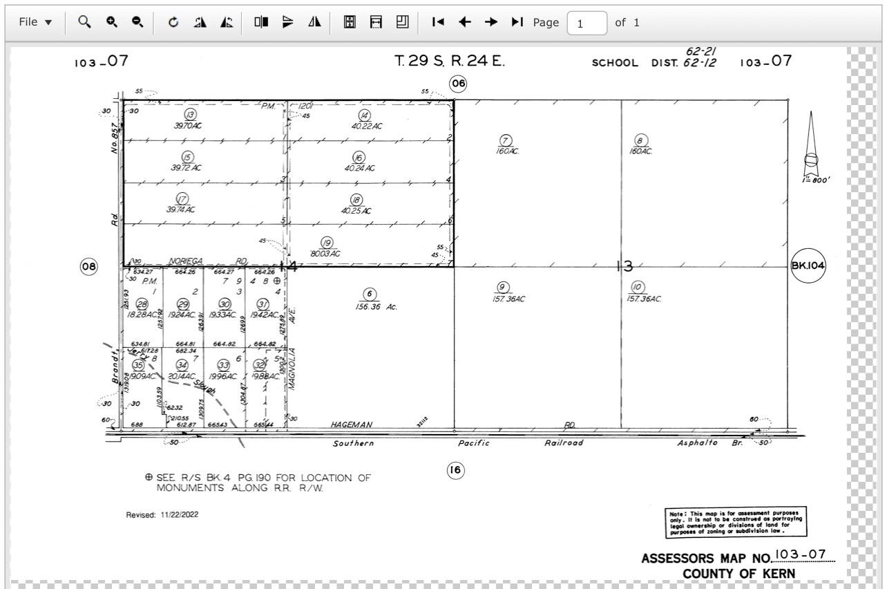 32112 58, Buttonwillow, CA 93206 156 Acres Certified Organic