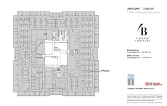 4 Becker Farm Rd, Roseland, NJ for lease Floor Plan- Image 1 of 1