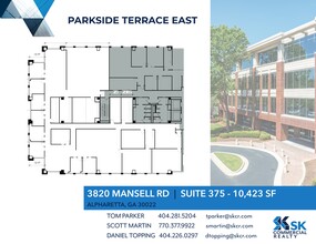 3780 Mansell Rd, Alpharetta, GA for lease Site Plan- Image 1 of 1