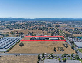 322 Bellevue Ave, Santa Rosa, CA - aerial  map view - Image1