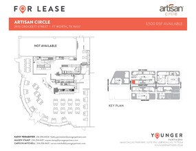 2973 W 7th St, Fort Worth, TX for lease Floor Plan- Image 1 of 2