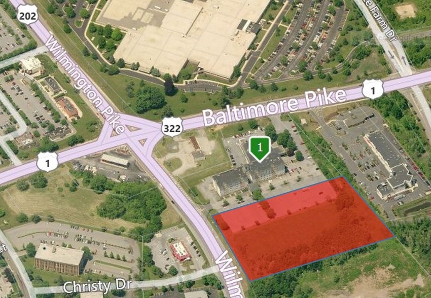 Wilmington Pike, Glen Mills, PA for sale - Building Photo - Image 1 of 1