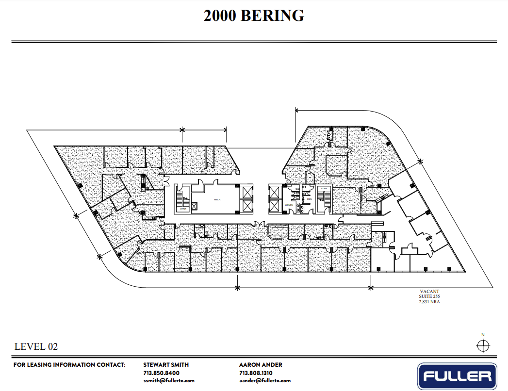 2000 Bering Dr, Houston, TX for lease Floor Plan- Image 1 of 1