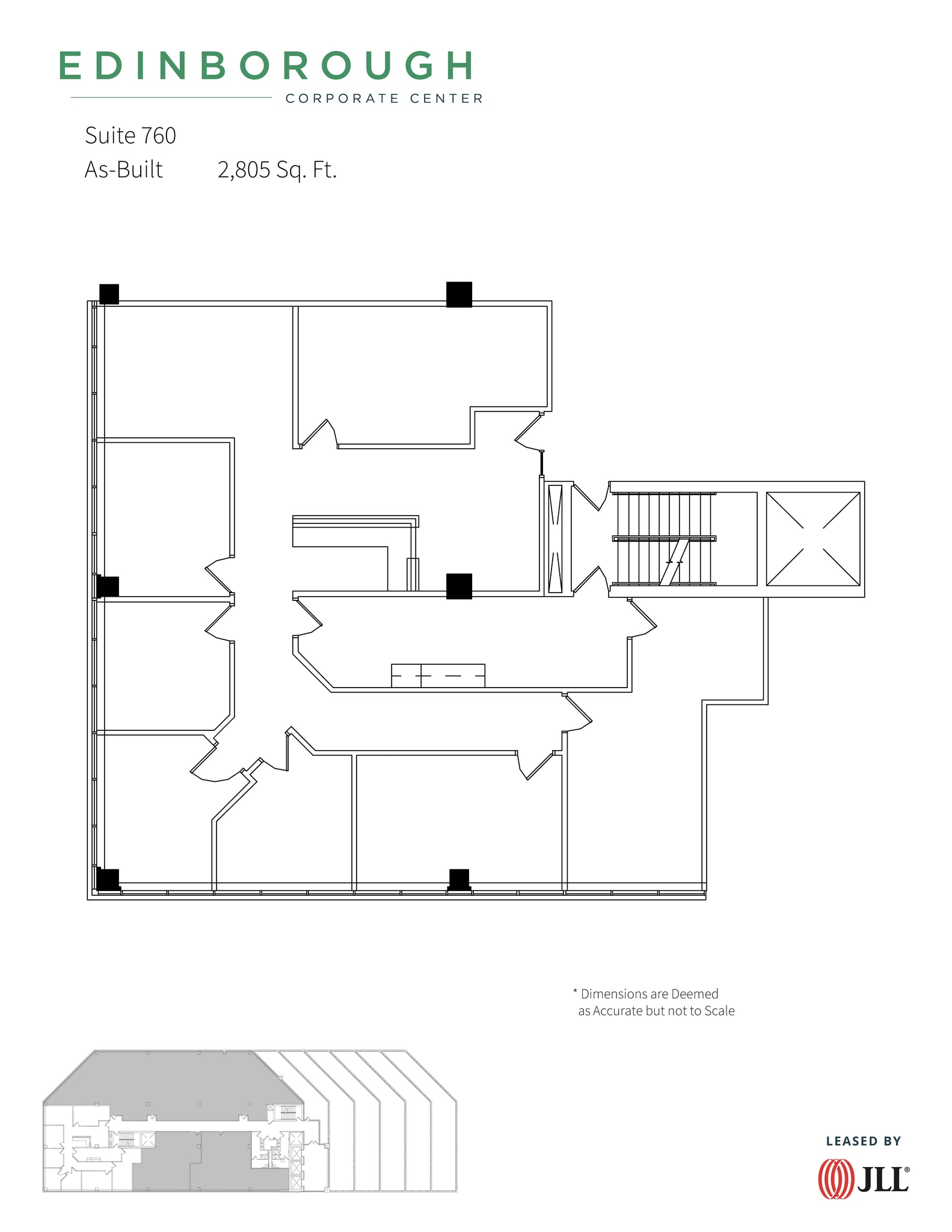 3300 Edinborough Way, Edina, MN for lease Floor Plan- Image 1 of 1