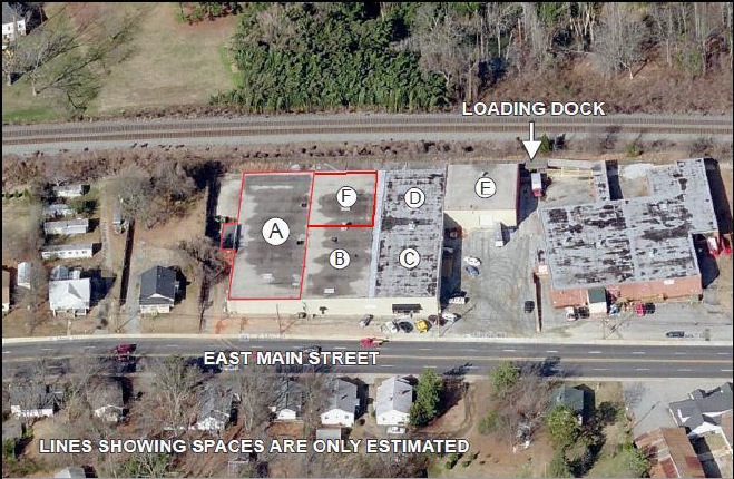 817 E Main St, Easley, SC for sale - Aerial - Image 2 of 7