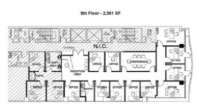1420 K St NW, Washington, DC for lease Floor Plan- Image 1 of 1