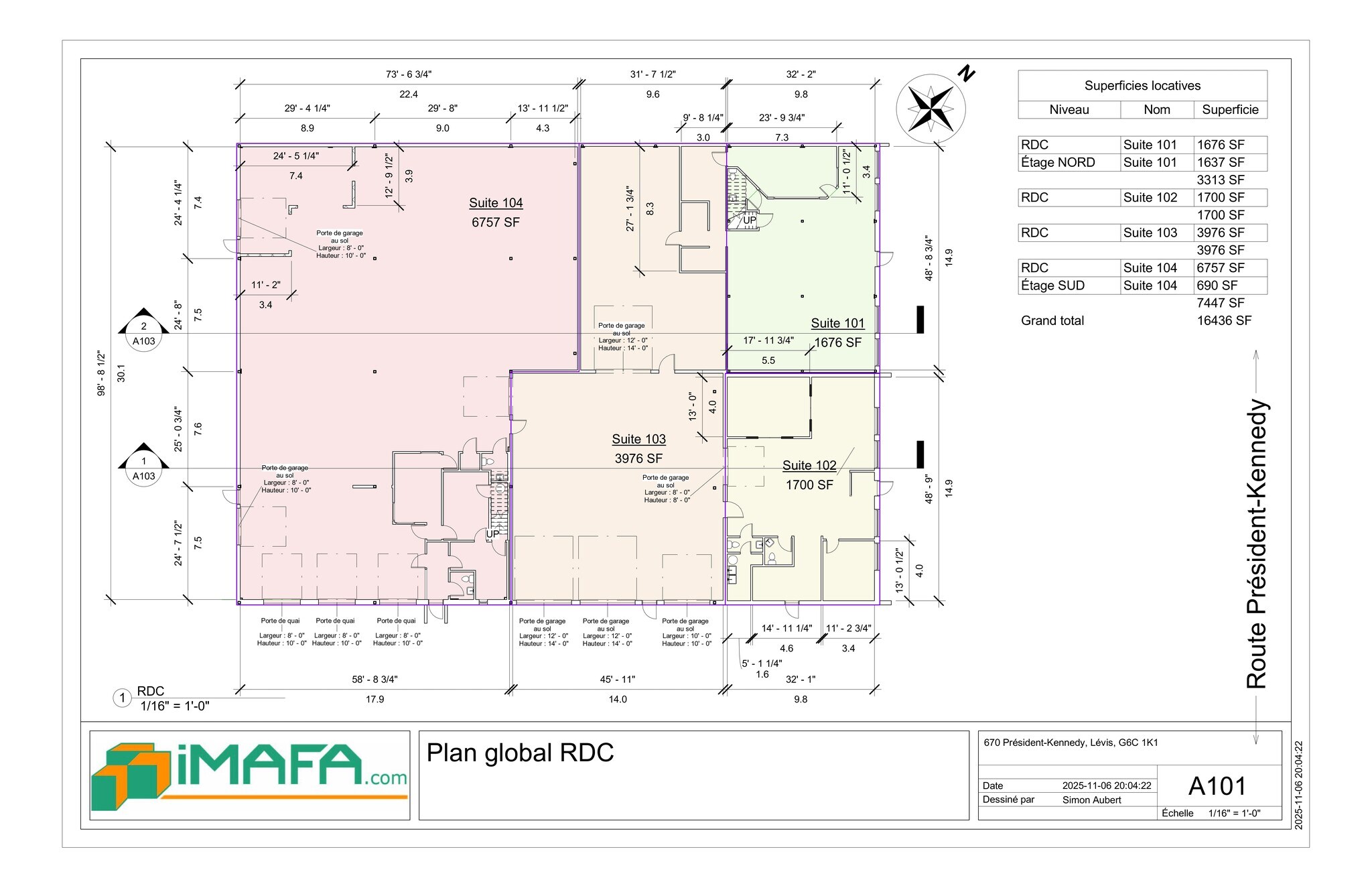 670 Rte Du Président-Kennedy, Lévis, QC for lease Site Plan- Image 1 of 1