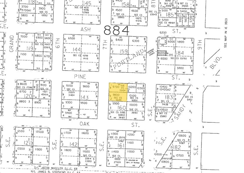 302 SE 7th Ave, Portland, OR for lease - Plat Map - Image 3 of 17