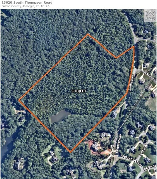 15020 Thompson Rd, Alpharetta, GA for sale - Primary Photo - Image 1 of 1