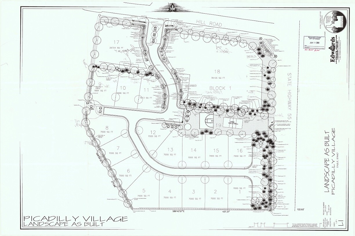 207 N Echohawk Ln, Eagle, ID for sale Site Plan- Image 1 of 1