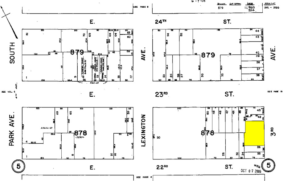 290 3rd Ave, New York, NY for lease - Plat Map - Image 2 of 7