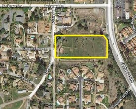 1735 S Mission Rd, Fallbrook, CA - aerial  map view