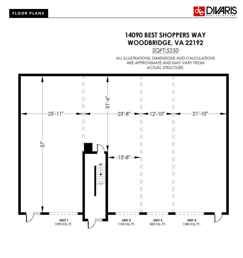 14090 Shoppers Best Way, Woodbridge, VA for lease Floor Plan- Image 1 of 1