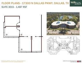 17300 N Dallas Pky, Dallas, TX for lease Floor Plan- Image 1 of 1