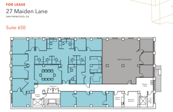 27 Maiden Ln, San Francisco, CA for lease Floor Plan- Image 1 of 1