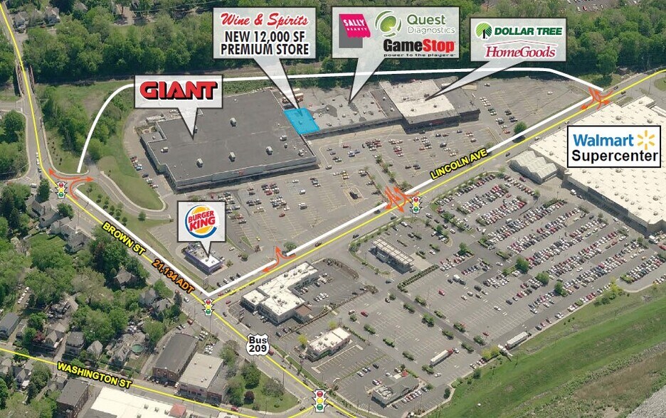 300 Lincoln Ave East Stroudsburg Pa 18301 Pocono Plaza Loopnet Com